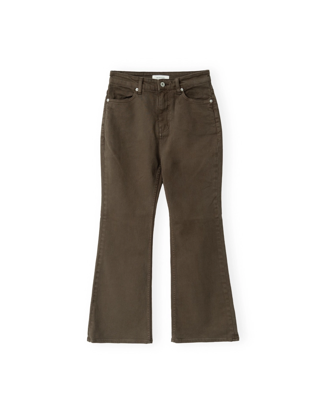 브라운야드 W Boots Cut Denim, Dark Brown 상품 이미지 1