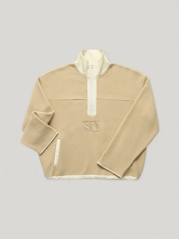 Noa Fleece Pullover Butter (2nd)