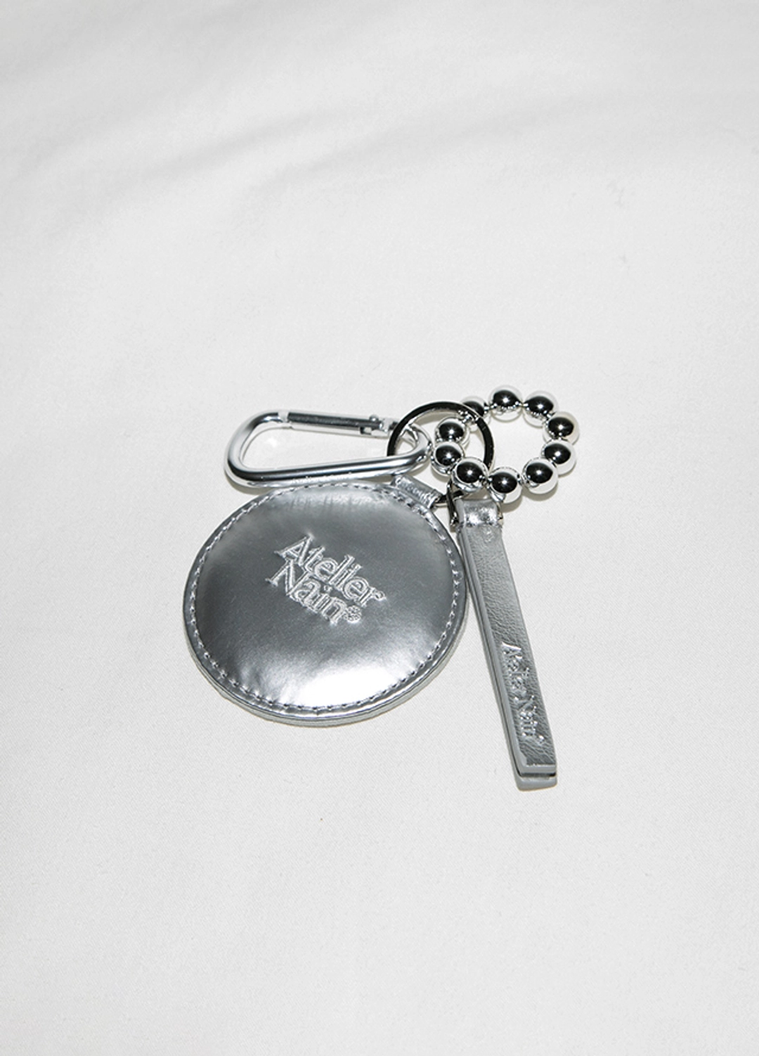 아뜰리에 나인 (Z-KR-0002)ATELIER NAIN GOODS PADDED MIRROR KEYRING 상품 이미지 3