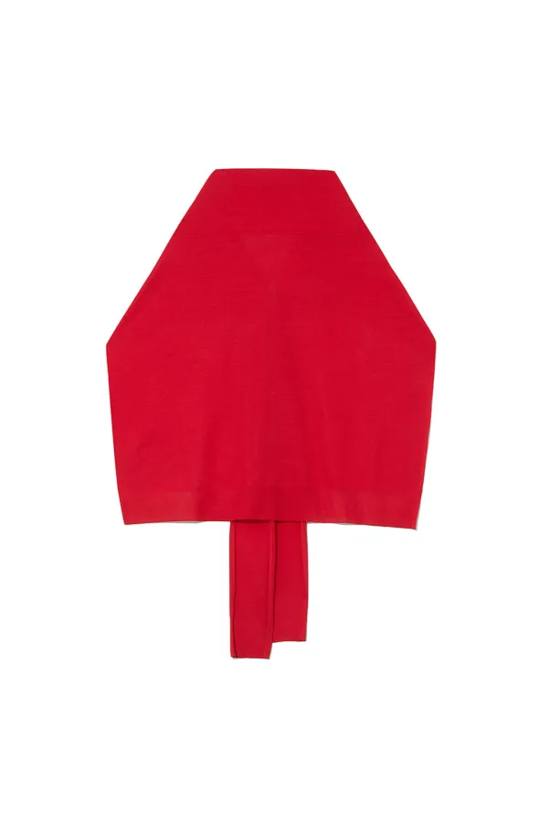 EPURE KNIT MUFFLER [RED]
