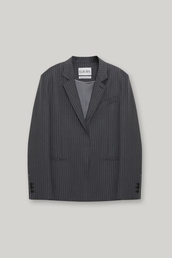 Coupe Wool Stripe Jacket