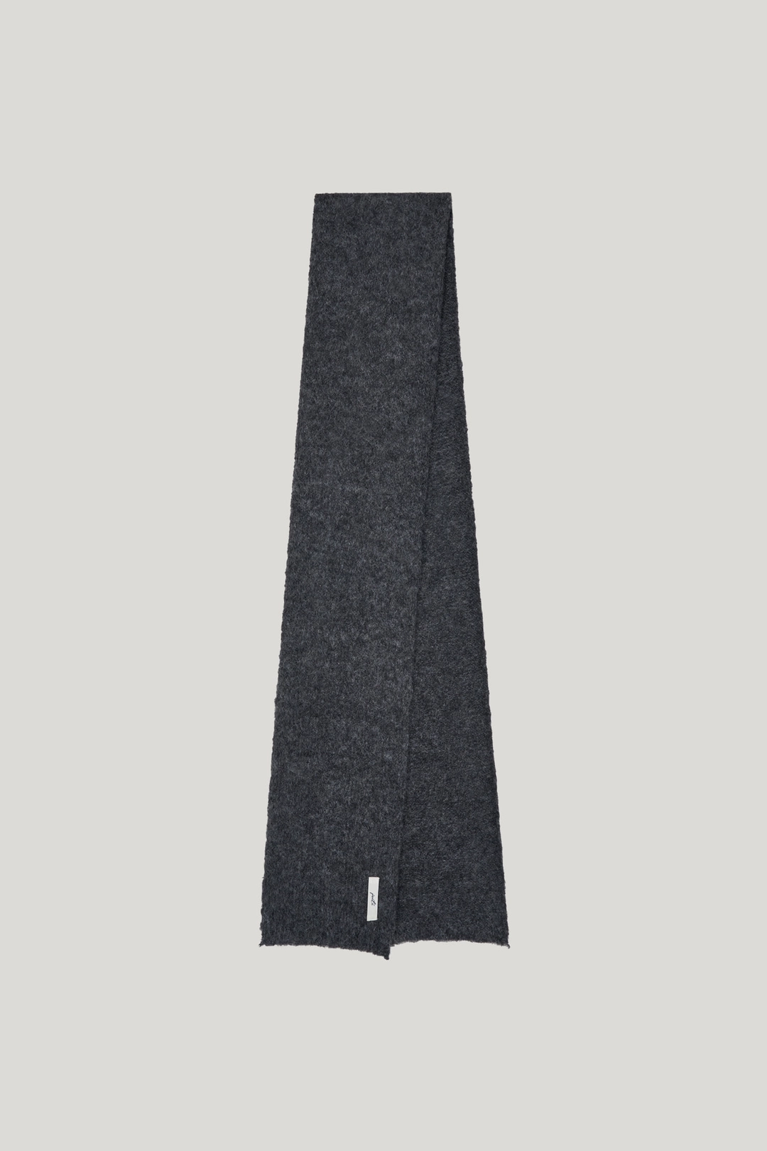 포에트 서울 hairy muffler_charcoal 상품 이미지 2