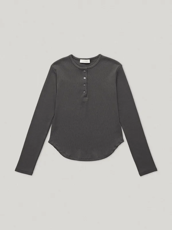 Colita Button Tee Charcoal (2nd)