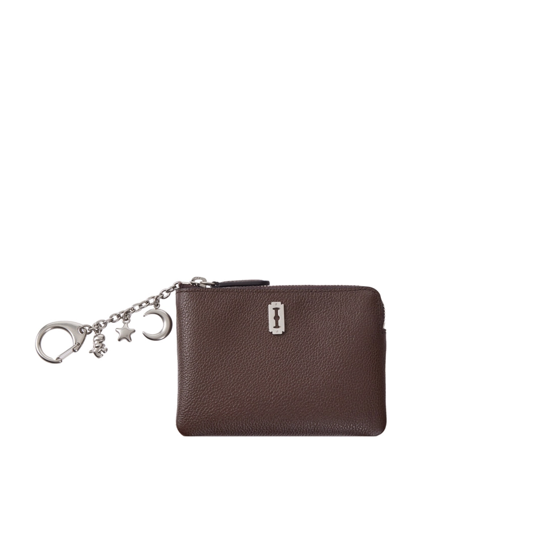 분크 Perfec Buddy Charm Key Holder Pouch (퍼펙 버디 참 키 홀더 파우치) Chocolate Brown 상품 이미지 1