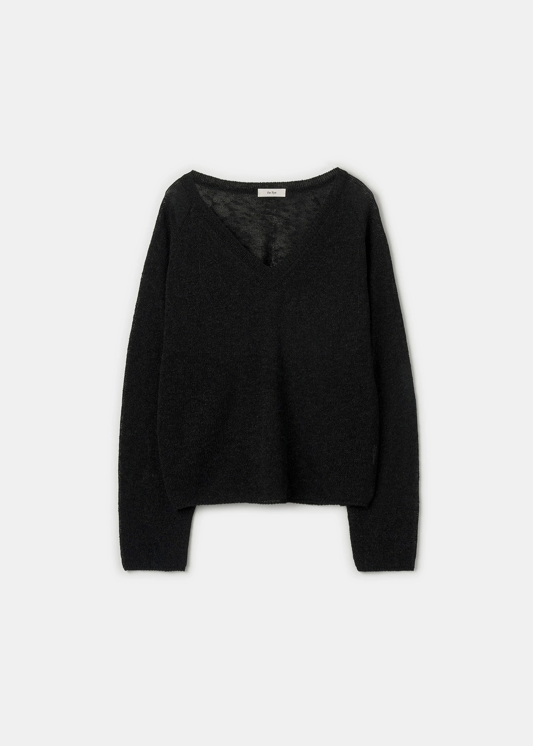 더라이 V-neck Pullover(Black) 상품 이미지 1