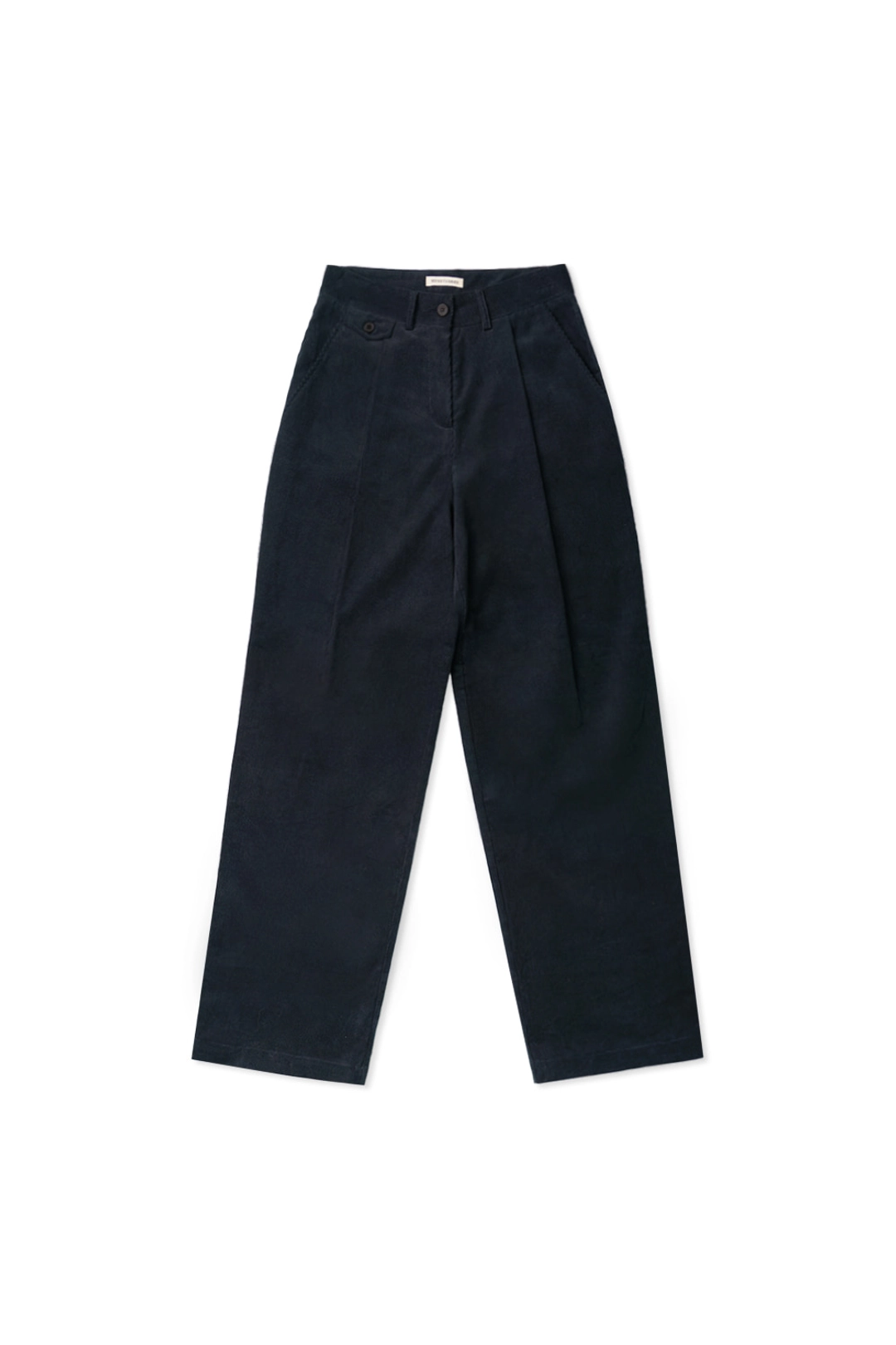 위드아웃썸머 Bunny corduroy pants_navy 상품 이미지 1