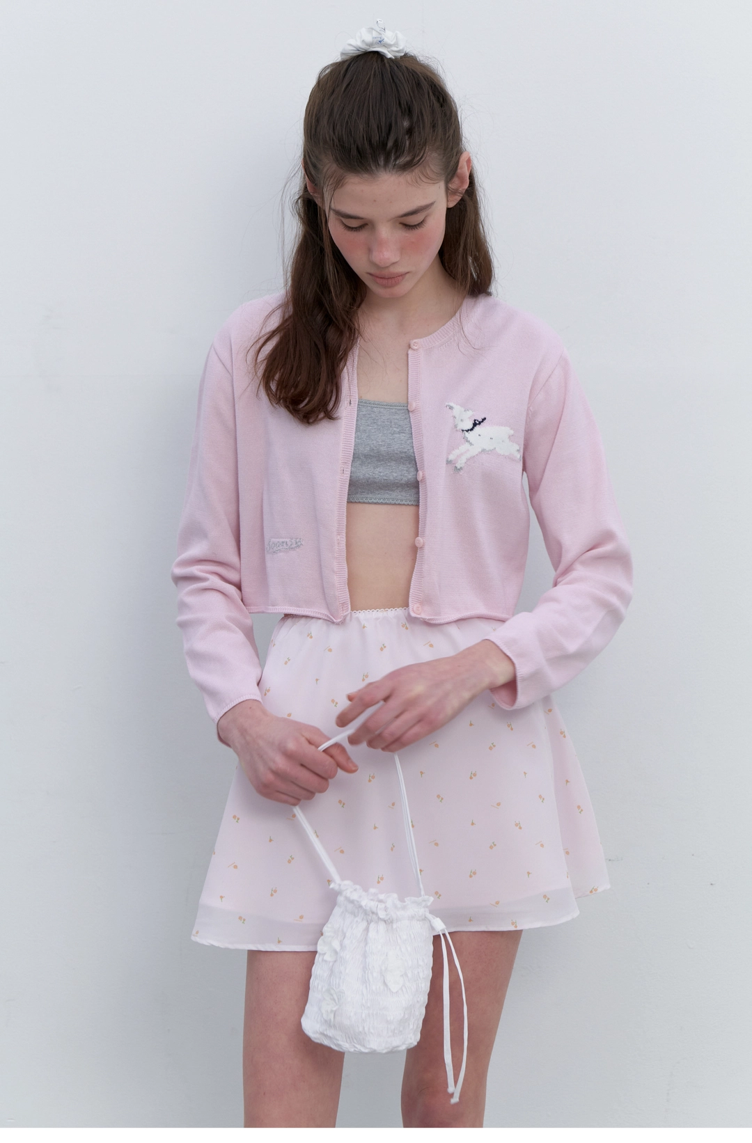 순수 (3rd Re-stock) Lambie Cardigan (Pink) 상품 이미지 1