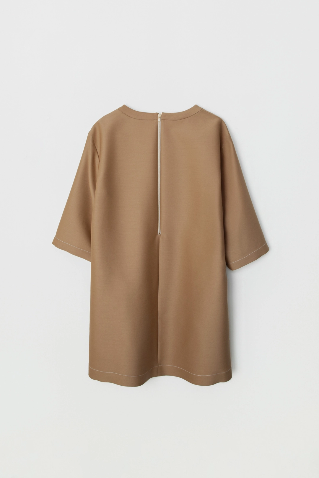 유메르 Mikado Wool-Silk Dress 상품 이미지 2