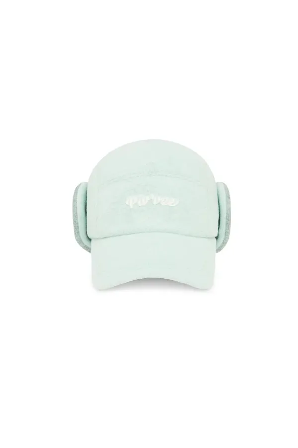 [3차] Piv\'vee Fleece Earmuffs Camp Cap (pistachio mint)