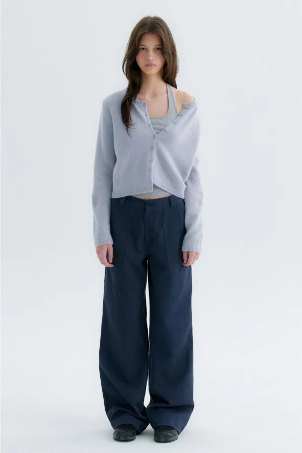 [Release] 9.23 출고 Conta Raccoon Cardigan - Mute Blue
