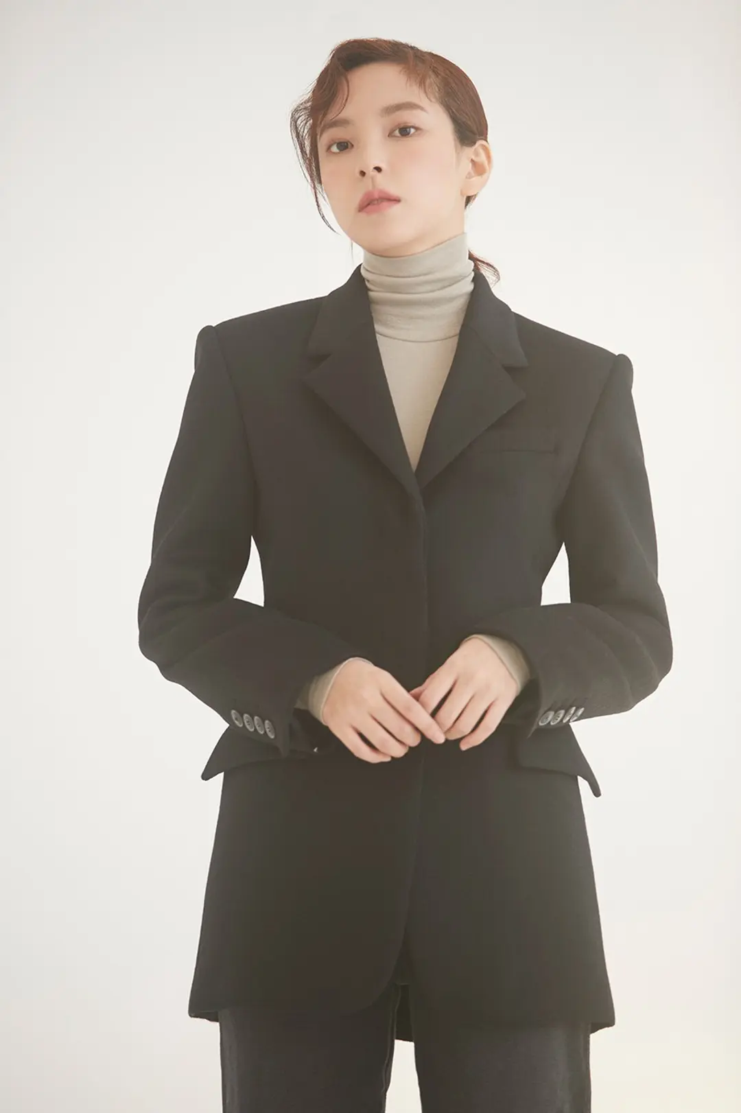 하나보 NO.15 OUTER - BLACK 상품 이미지 1