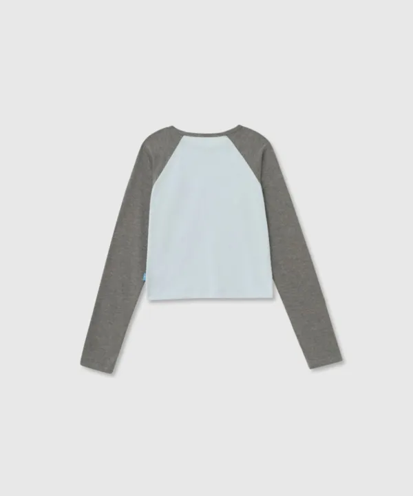 Wellness raglan t (Blue)