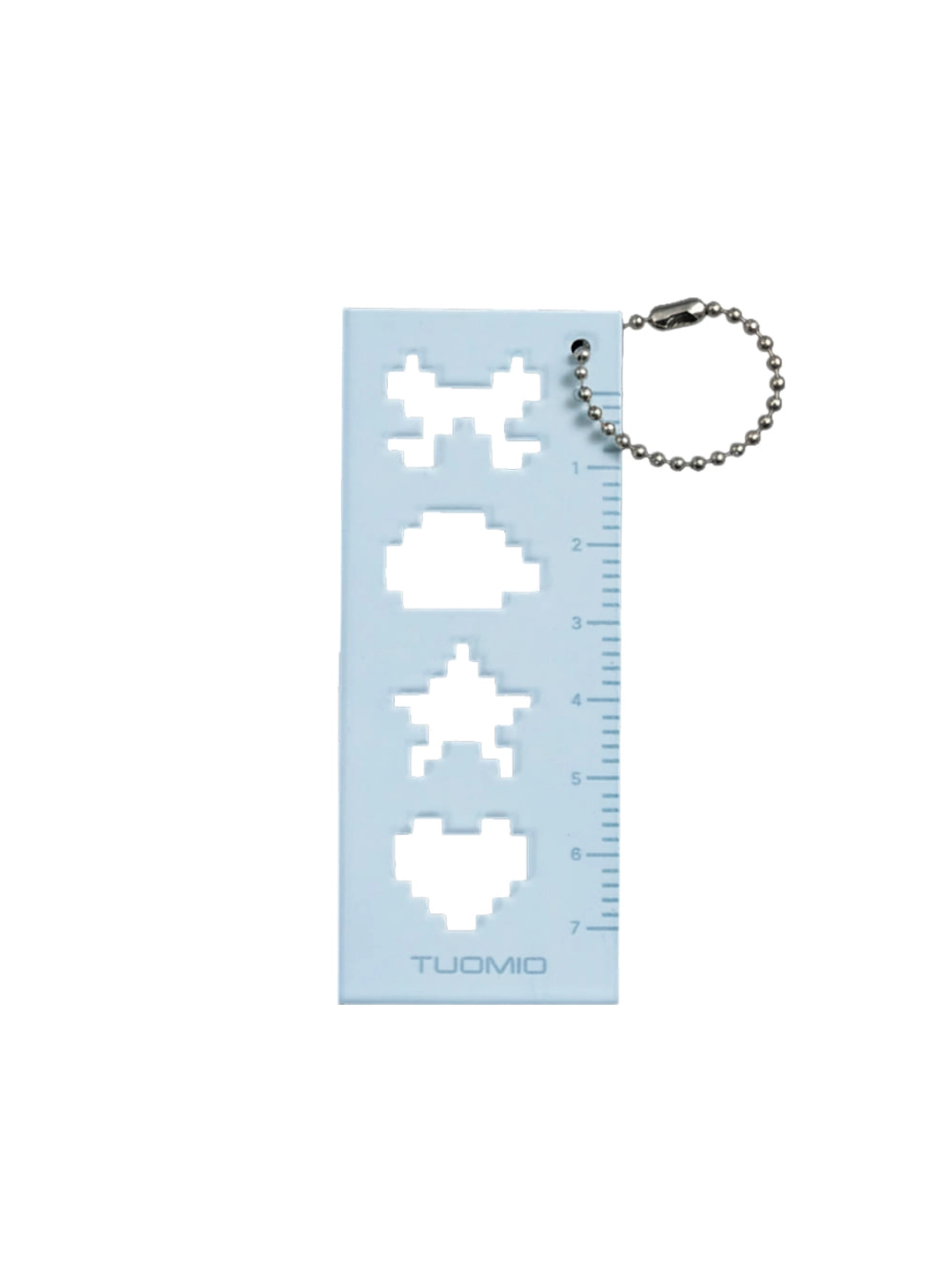 뚜오미오 RULER KEYRING [BABY BLUE] 상품 이미지 3