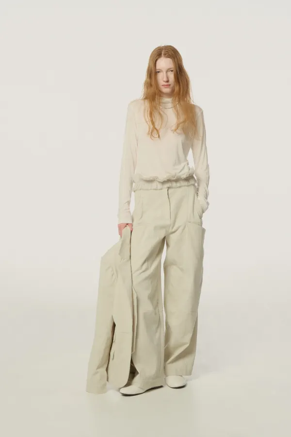 Maverick Corduroy Pants ecru