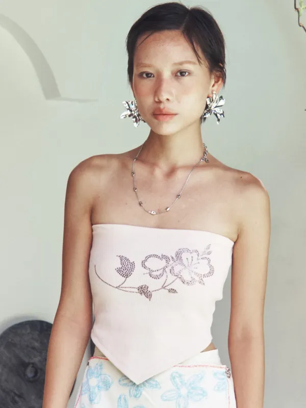 VIRGIN DIAMOND TUBE TOP_PINK