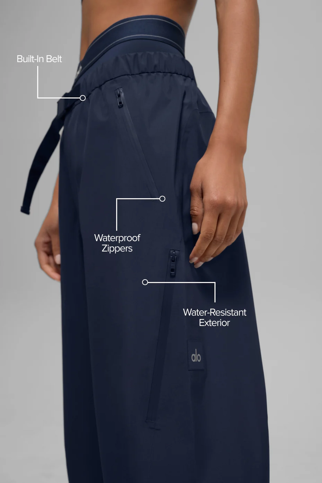알로요가 Alpha Shell Pant - Navy 상품 이미지 2