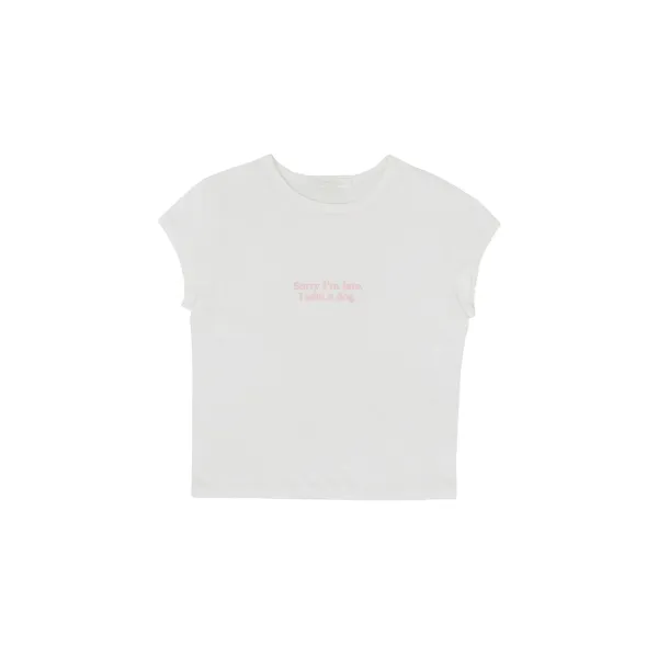 PAWPAW Lettering T-shirt (cloud white)