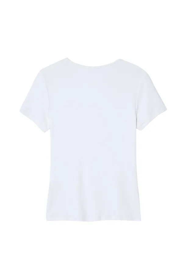 BASIC WOOL TOP by JAPANESE FABRIC [WHITE]