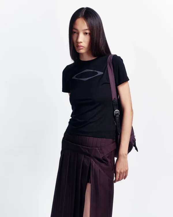 RHOMBUS SLIM TEE_BLACK