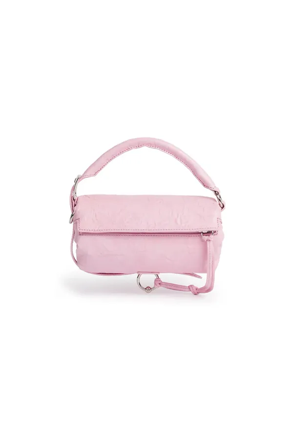 YY CRINKLE PILLOW HANDLE MINI, PINK