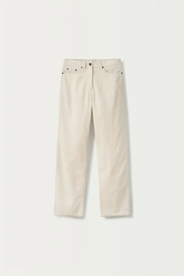 2ND / Cocoon corduroy pants (Ivory)