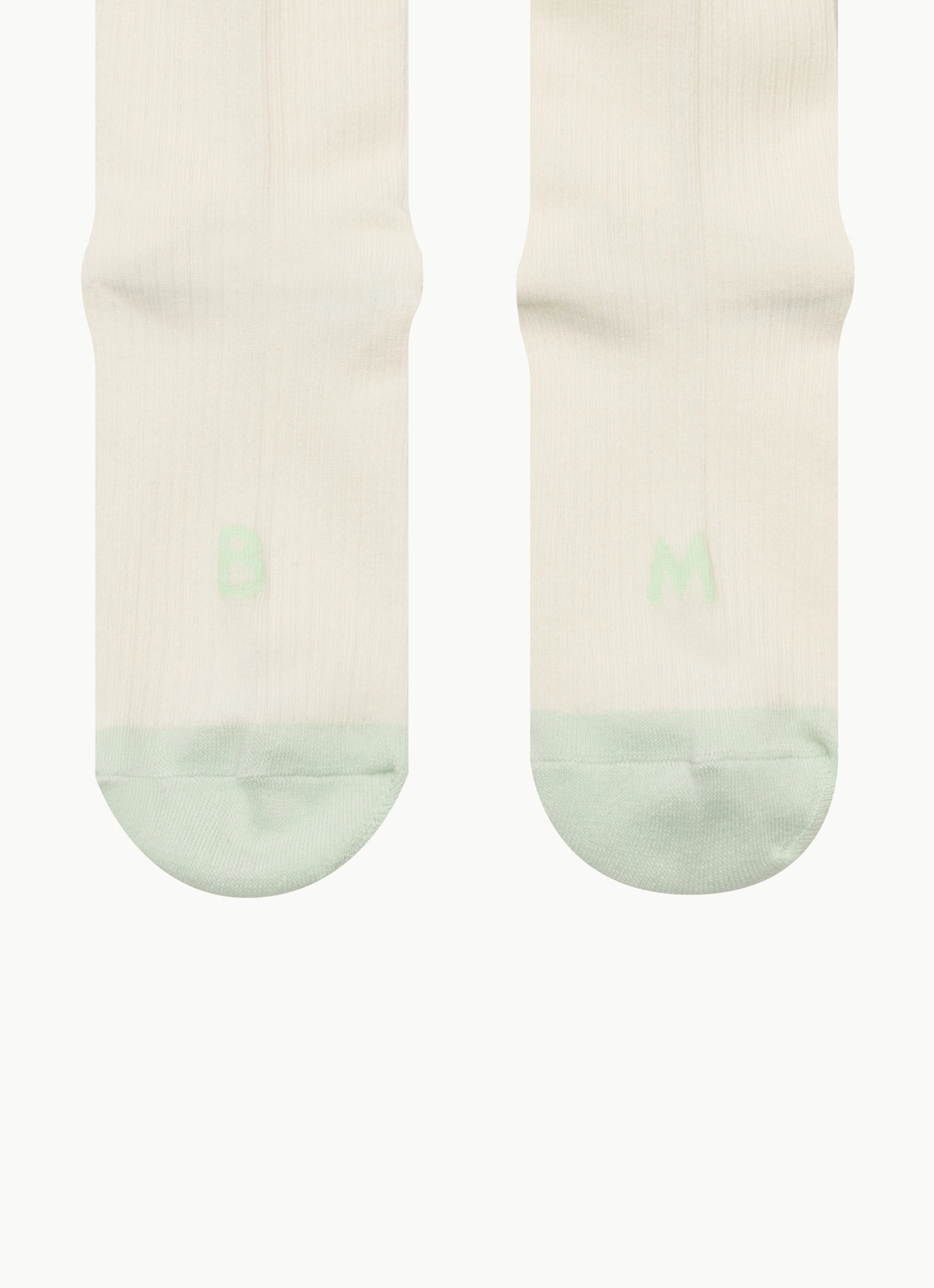 부디무드라 Rib ankle socks #2 (Unisex)_Ivory Multi 상품 이미지 2