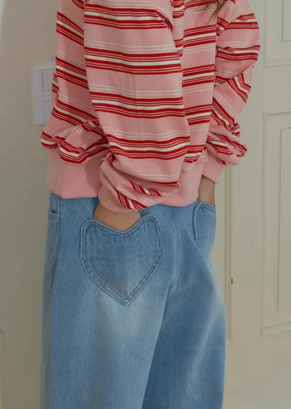 ANC HEART POCKET DENIM