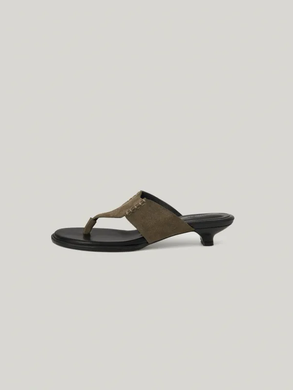 BIND FLIP (SUEDE KHAKI)
