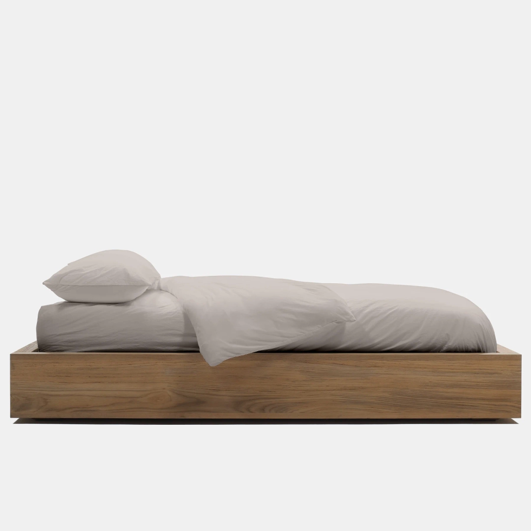 제임스펄스 Cotton Duvet Cover - Oyster 상품 이미지 1
