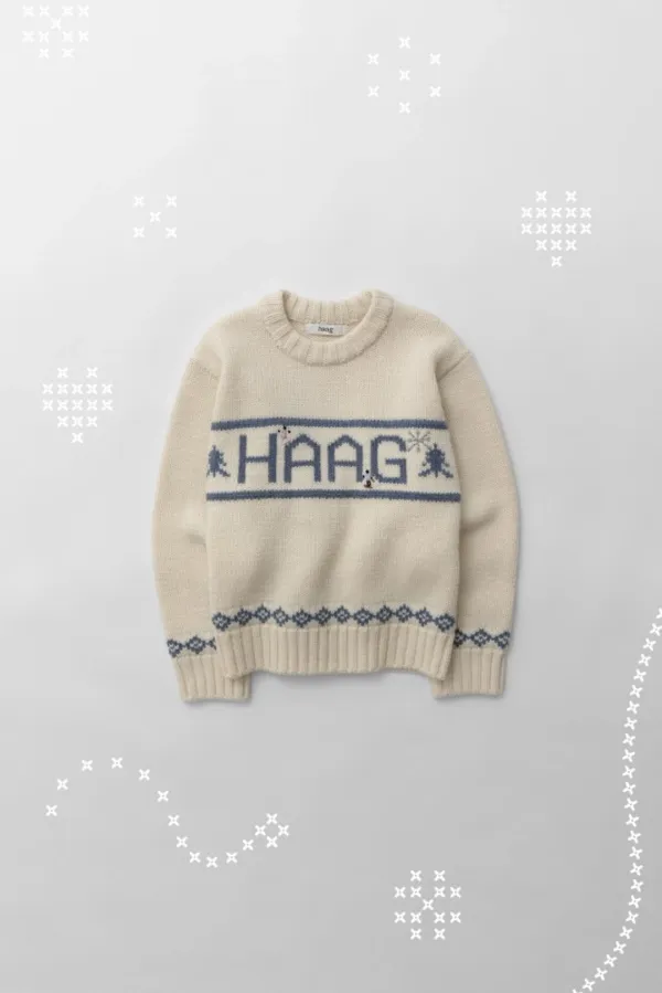 a winter haag sweater (cream)