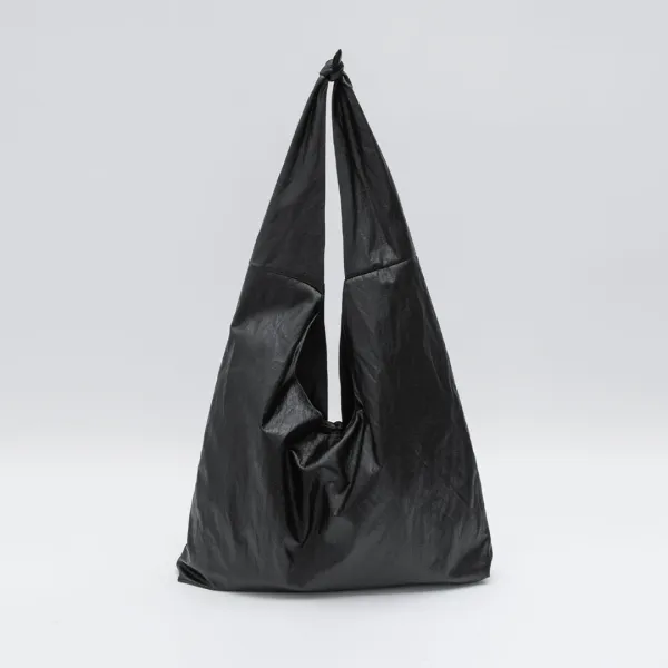(Z-B-2460)CRINKLE LEATHER MAXI KNOT BAG