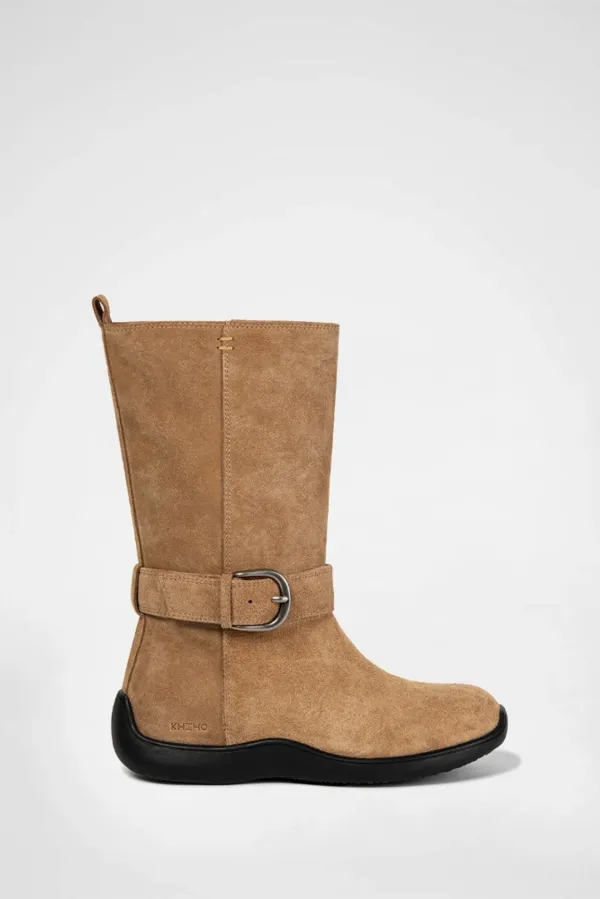 BELTIGE MID BOOTS / BEIGE