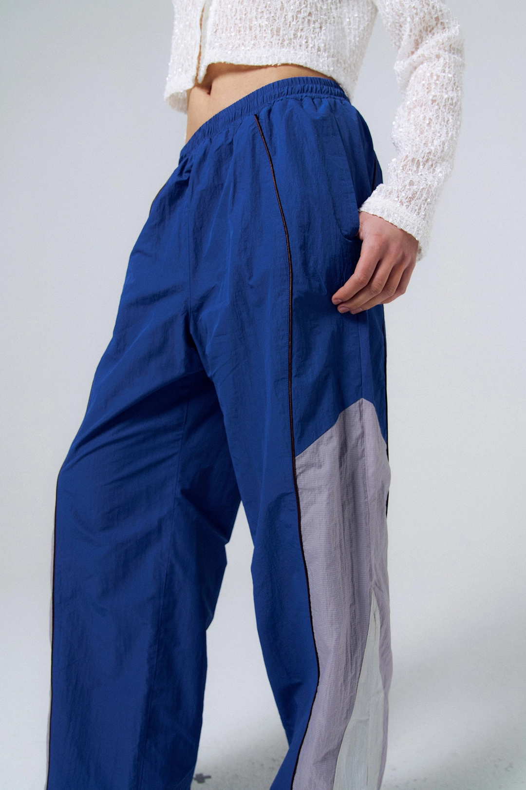 포지프레클즈 Archive Track Pants_Midnight Blue 상품 이미지 2