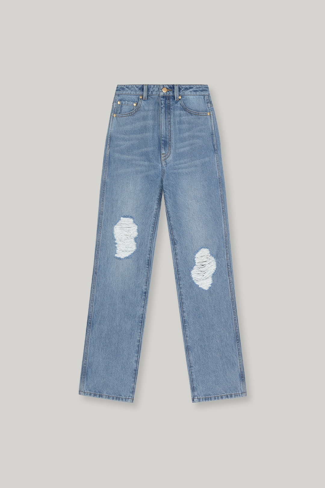Rad Destroyed Denim Pants