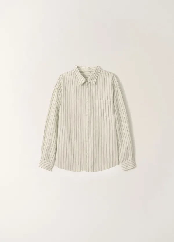 Monday cotton shirt (Dusty green, W)