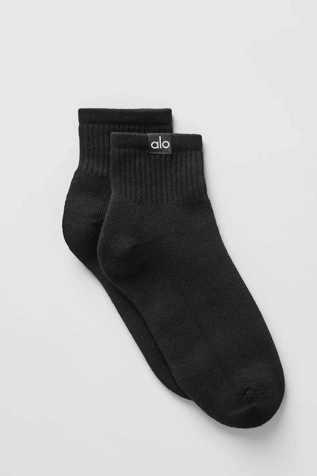 알로요가 Quarter Crew Street Sock - Black 상품 이미지 1