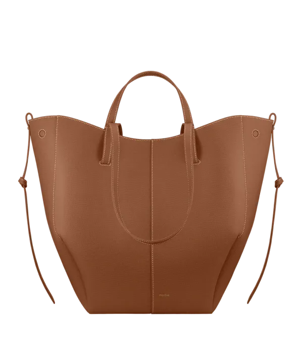 Cyme Tote(심 토트) - 카멜 텍스처드
