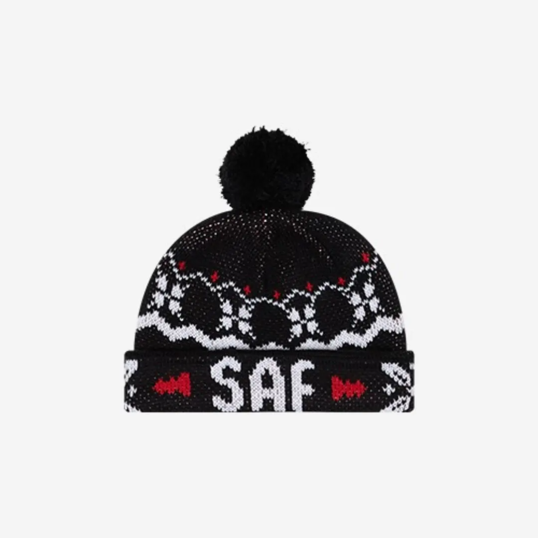 사파리스팟 S.T.C. Saf Pom Beanie (Black) 상품 이미지 3