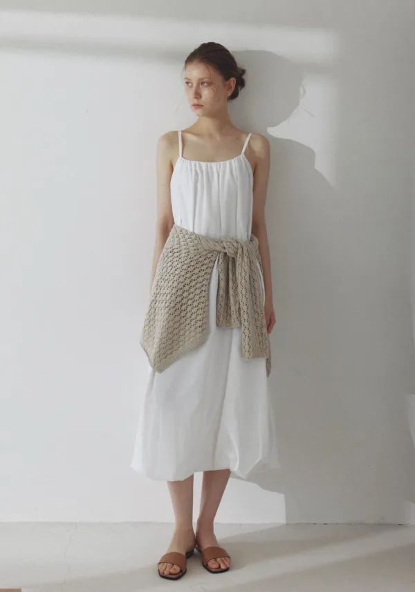 Puffball Bustier OPS (White)