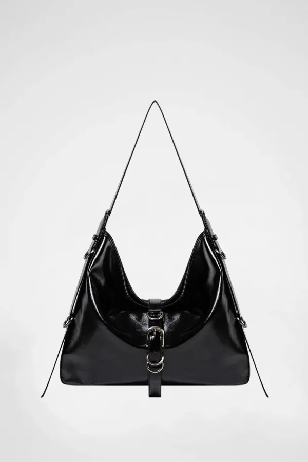 DIDI BELTED BIG BAG(2-WAY) / BLACK