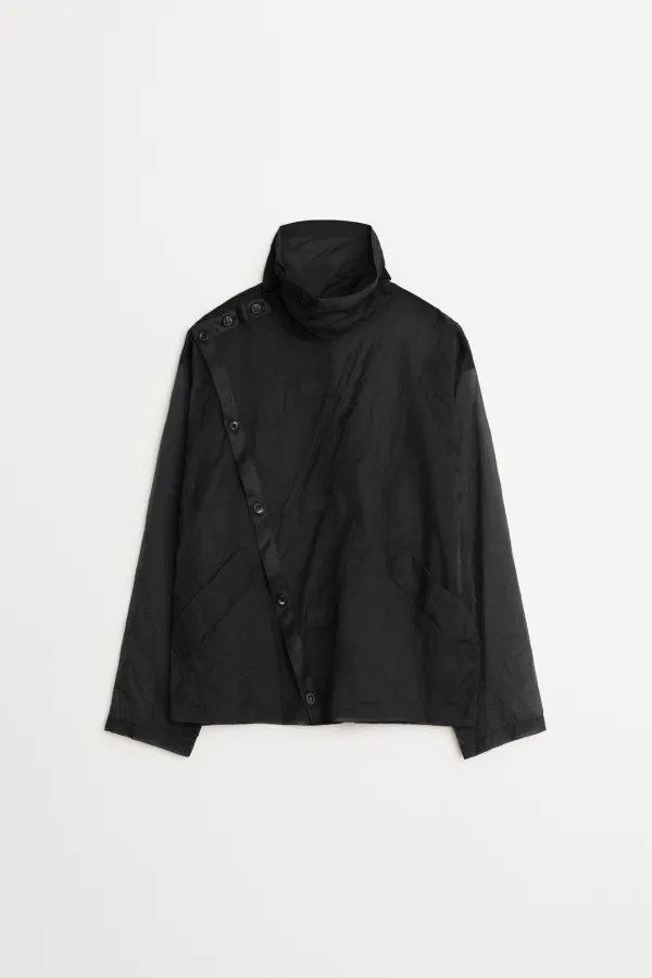 Jaybo Crinkled Jacket white, black