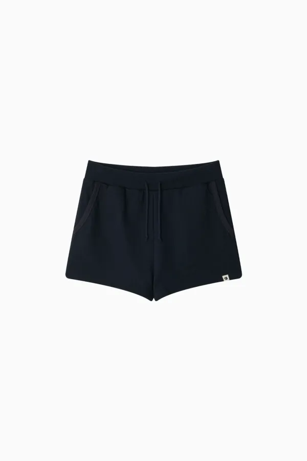 EASY WAFFLE SHORTS, NAVY