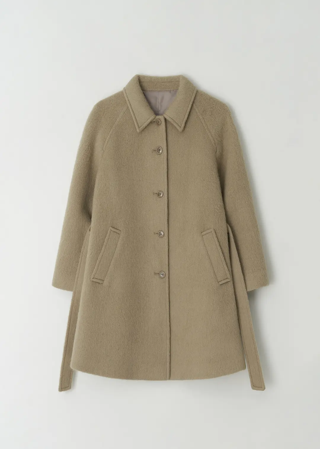 더라이 [유하착용] Hairy Raglan Coat(Beige) 상품 이미지 3