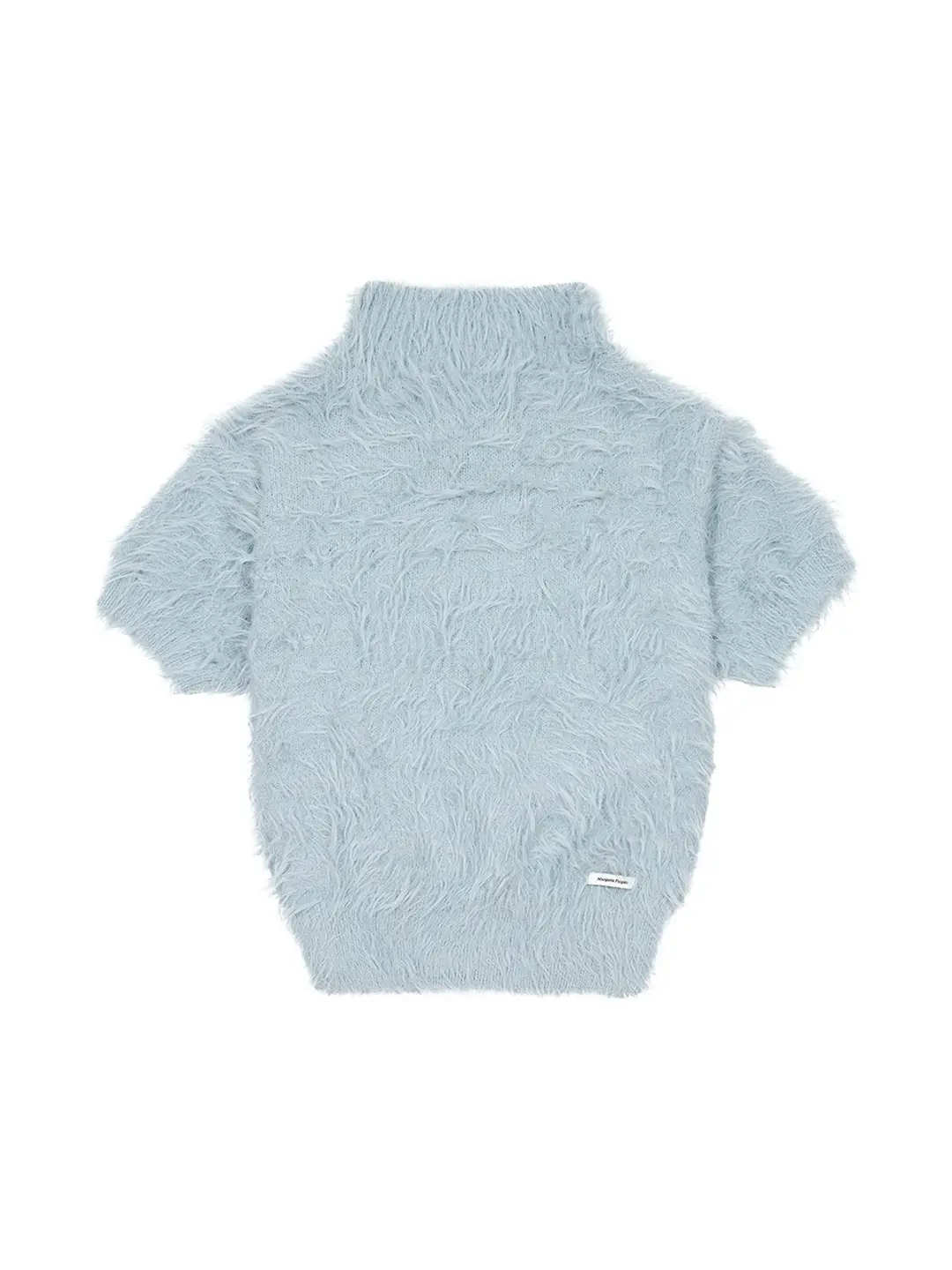 마가린핑거스 HAIRY HIGH NECK KNIT (LIGHT BLUE) 상품 이미지 3