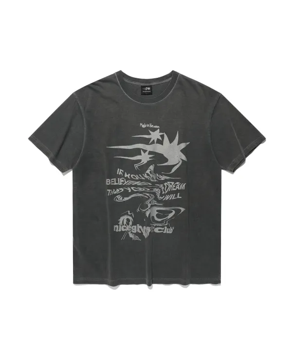 tornado logo pigment tee[charcoal]