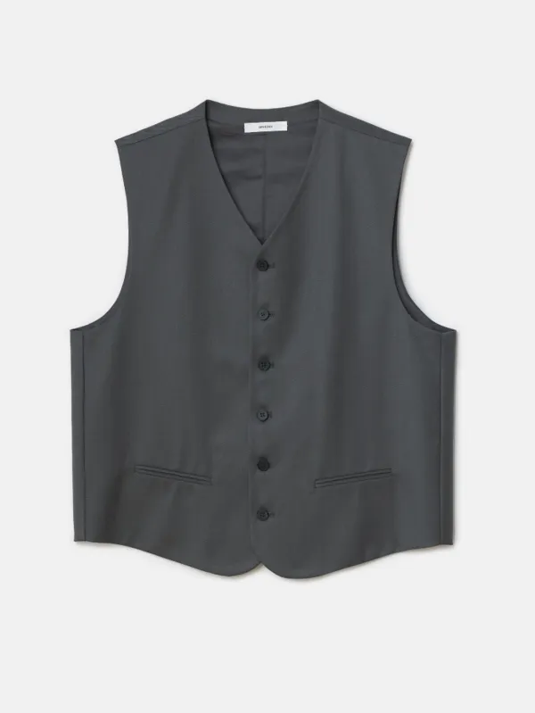 Essential Wool Vest (grey)
