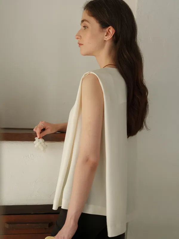 Clean Shoulder Blouse_2colors