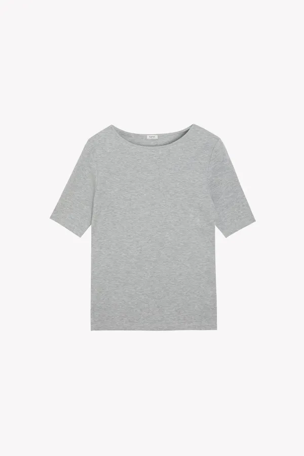 Belden Tee (Melange Gray)