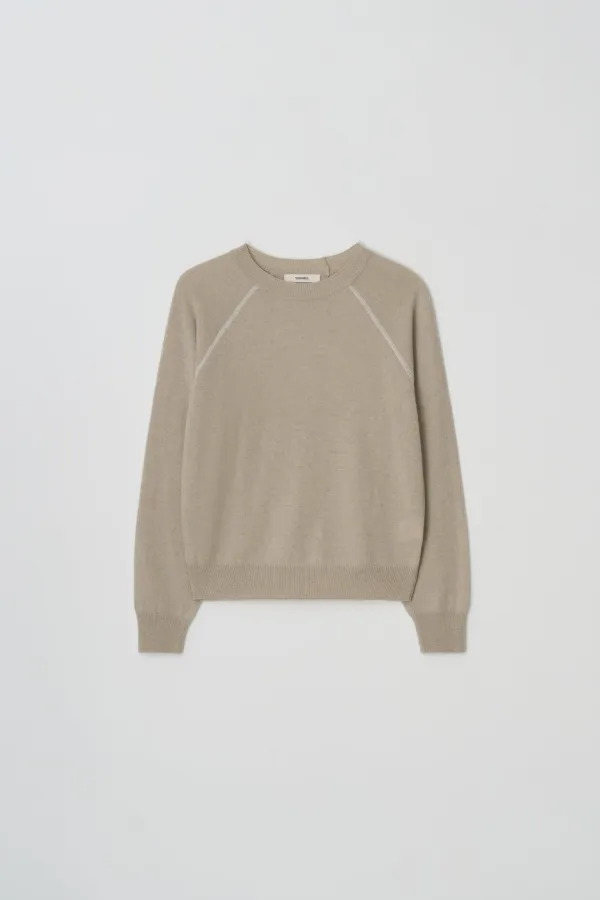 merino wool stich knit (beige)
