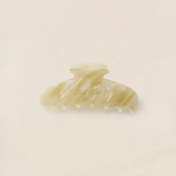 Marble hair claw clip